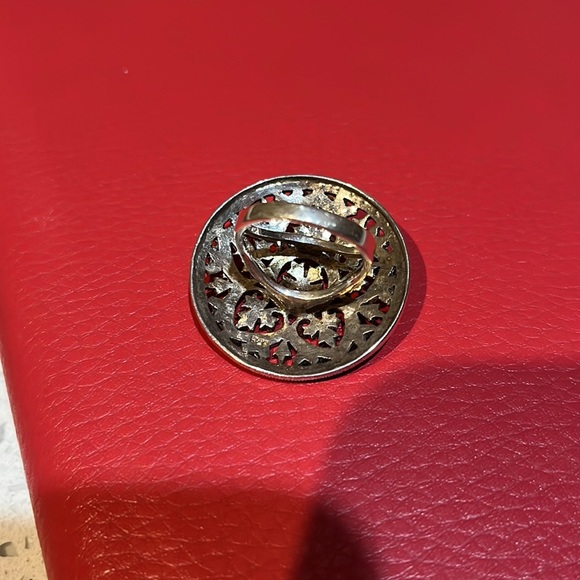 Marcasite adjustable ring - Picture 2 of 3